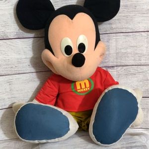 Mickey Mouse Plush Toy Vintage Y2K